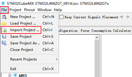 Porting tutorial using STM32CubeMX