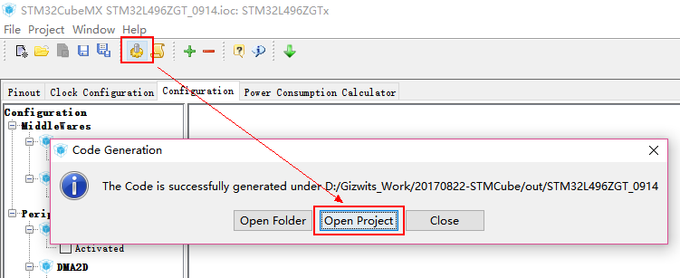 Porting tutorial using STM32CubeMX