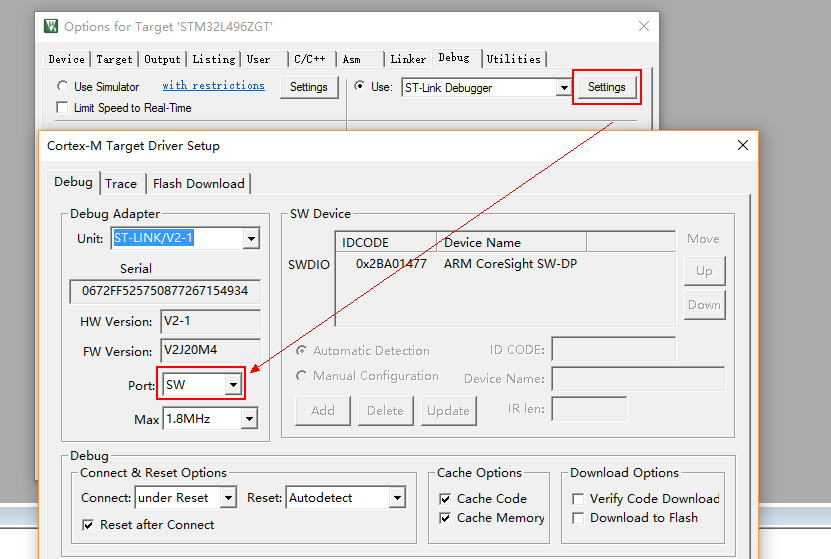 Porting tutorial using STM32CubeMX