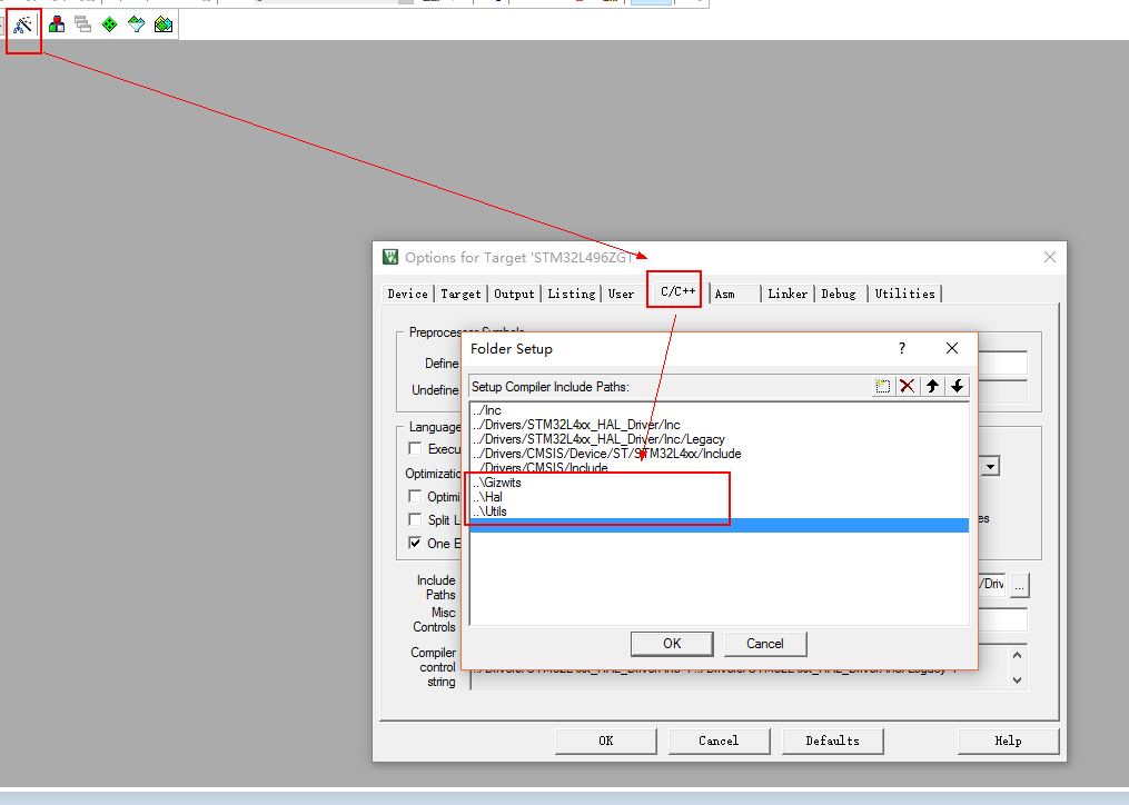 Porting tutorial using STM32CubeMX