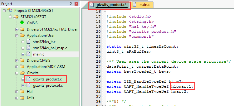 Porting tutorial using STM32CubeMX